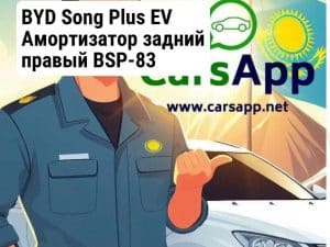 BYD Song Plus EV Амортизатор задний правый BSP-83