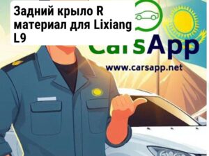 Задний крыло R материал для Lixiang L9