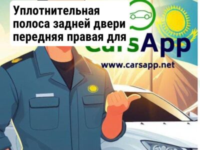 Уплотнительная полоса задней двери передняя правая для Lixiang L7