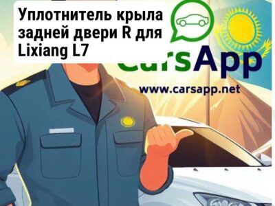 Уплотнитель крыла задней двери R для Lixiang L7