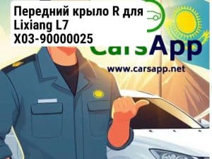 Передний крыло R для Lixiang L7 X03-90000025