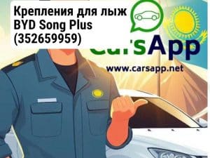 Крепления для лыж BYD Song Plus