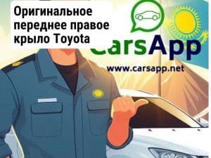 Оригинальное переднее правое крыло Toyota Highlander 2023