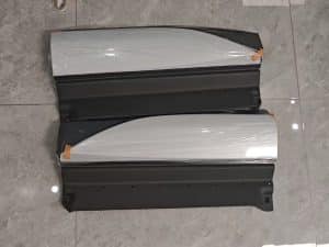 Комплект задних дверных обвесов для 元PLUS (левый/правый) - Дуду Белый/Время Серый SC2E-5402850/60