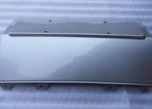 Задний бампер нижняя часть для Leopard 5 - матовый серебристый SFHA-2804121/77-00E