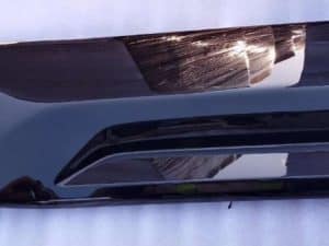 Левая задняя дверная накладка для автомобиля Пантера 5, глянцевый черный SFHA-5402850A