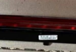 Задний бампер с центральным фонарем для Tengshi D9 MRE-4116300