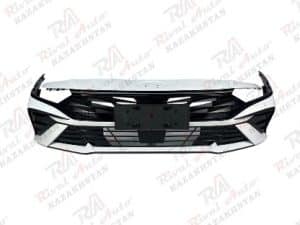 Hyundai Elantra Бампер передний в сборе без поворотника (оригинал) HEL-113