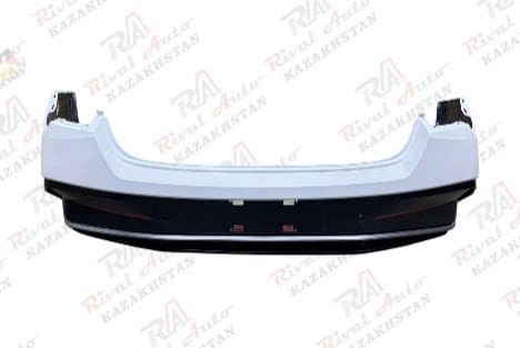 Hyundai Elantra Бампер задний в сборе белый (оригинал) HEL-142