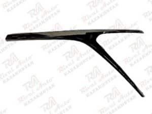 Chevrolet Monza Накладка бампера хромированная левая (высококачественный дубликат) CM-12