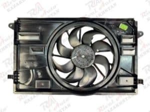 Chevrolet Monza Вентилятор радиатора в сборе с диффузором (высококачественный дубликат) CM-25