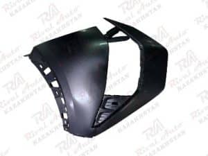 Hyundai Mufasa Накладка боковая большая переднего бампера правый (оригинал) HMS-14