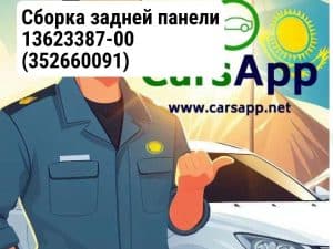 Сборка задней панели 13623387-00