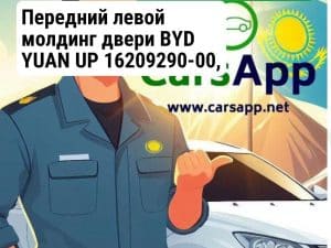 Передний левой молдинг двери BYD YUAN UP 16209290-00, SC3E-5402830