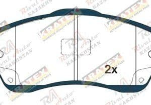 KRATEX Toyota Avensis 2.0L 2.4L 03-09 Corolla Verso 1.6L 1.8L 2.0L 03-09 передние GDB3336