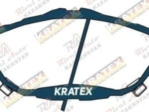 KRATEX Toyota Corolla 1.4L 1.6L 1.8L 2.0L 2013-2019 передние GDB3598
