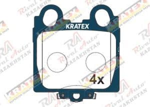 KRATEX Lexus GS300/430  3.0L 4.3L 1997-2005  IS200/300 2.0L 3.0L 1999-2005 Toyota Altezza 2.0L 3.0L 1998-2005 Aristo 3.0L 1997-2005  задние GDB3233