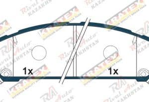 KRATEX Toyota Venza 2.7L 3.5L 2008-2016 передние GDB7910