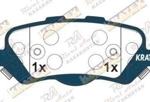 KRATEX Toyota Venza 2.7L 3.5L 2008-2016 задние GDB7911