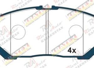 KRATEX Toyota Alphard 2.4L 3.5L 2008-- VELLFIRE 2.4L 3.5L 2008-- Previa 2.4L 3.5L 2006-2016 Estima/Emina 2.4L 2006-2016 передние GDB3455