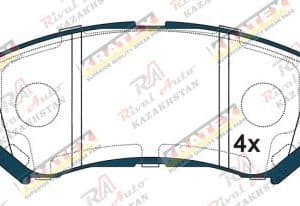 KRATEX Nissan Qashqa/Qashqai+2 1.6L 2.0L 2006-2014, X-Trail 2.0L 2.5L 2007-2015, Rogue 2.5L 2007-2015, Sentra 2.5L 2006-2009, Suzuki Kizashi 2.4l 2009-2016  передние GDB3467