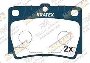 KRATEX Mitsubishi Montero Sport 2.4L 2.5TD 3.0L 1996-2008, Challenger 2.5L 2.8D 3.0L 3.5L 1996-2001, Pajero Sport 2.4L 2.5TD 2.8D 3.0L 3.5L 1996-2008  задние GDB3239
