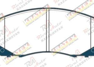 KRATEX Subaru Forester 2.0L 2.5L 2018--    XV 1.6L 2.0L 2017--                                              Impreza 1.6L 2.0L 2017--   передние KDB1080