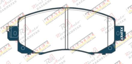 KRATEX Subaru Forester 2.0L 2.5L 2018-- XV 1.6L 2.0L 2017-- Impreza 1.6L 2.0L 2017-- передние KDB1080