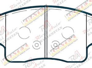 KRATEX Geely Monjaro 2.0T 2022--  передние KR1355