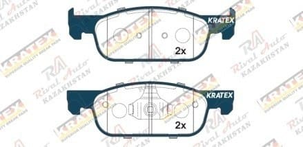 KRATEX Renault Logan 1.2L 1.6L 2016-- Sandero Stepway 1.6L 2014-- Lada Xray 1.6L 2016-- передние GDB2016B
