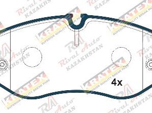 KRATEX Mersedes (W447) V-class 2015--передние GDB2103