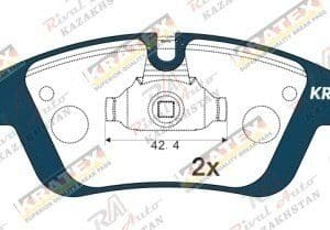 KRATEX BMW 3' (E36/E46) 1.8L 2.0L 2.5L 2.8L 1988-2006,  Z3 1.8L 2.0L 2.8L 3.0L 1995-2003, Z4 (E85) 2.0L 2.5L 3.0L 2003-2009,   передние GDB1100
