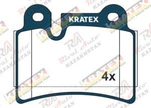 KRATEX VW Touareg 3.0TDI 05-10 задние GDB1722