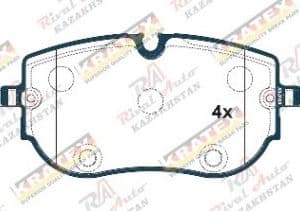 KRATEX VW ID.4 CROZZ 2021-- ID.4 X 2021-- ID.5 2021-- Audi Q4/Q4 Sportback 2020-- Skoda Enyaq 2020-- Cupra Born 2021-- (electro car) передние KR1272