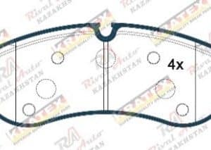 KRATEX VW Crafter 2 55 (SY, SZ, UZ) PR:1LC 2.0TDI 2017-- MAN TGE (7C0) 2.0TDI 2016-- задние KR1325