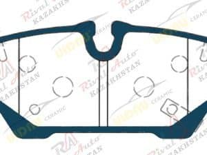 Тормозные колодки UIDNU Ceramic Chevrolet TrailBlazer (1T_56) 1.2T 1.3T 2021-- (керамические) задние