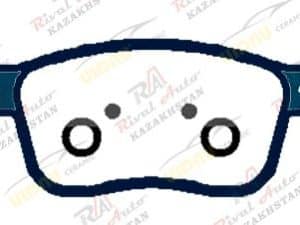 Тормозные колодки UIDNU Ceramic Chevrolet Onix 1.0L 1.2L 2022--  (китайская сборка) (керамические)  передние