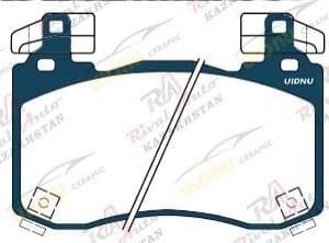 Тормозные колодки UIDNU Ceramic KIA Stinger 3.3T 2017--  GENESIS G70 2.0T 3.3T 2017-- (керамические)  передние