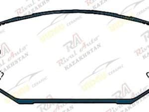 Тормозные колодки UIDNU Ceramic Hyundai Tucson (NX4e) 2.0L (чешская сборка)  2021--(керамические) передние