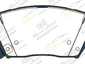 Тормозные колодки UIDNU Ceramic Hyundai Custin 1.5T 2023-- (керамические) передние