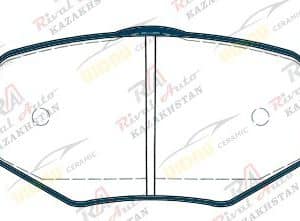 Тормозные колодки UIDNU Ceramic Changan CS75 Plus 1.5T 2022-- (керамические) задние