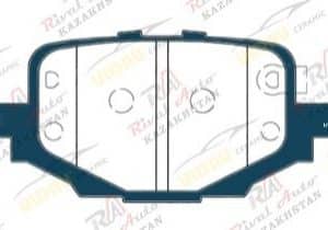 Тормозные колодки UIDNU Ceramic Changan UNI-V 1.5T 2.0T 2022-- Lamore 1.5T 2023--(керамические) задние KR1365/ JT1358