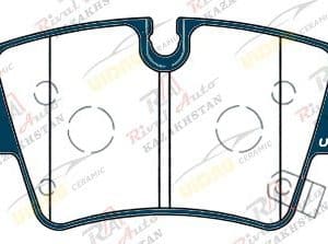 Тормозные колодки UIDNU Ceramic FAW Bestune B70 1.5T 2.0T 2020--                                          HONGQI HS5 2.0L 2019-- (керамические) задние