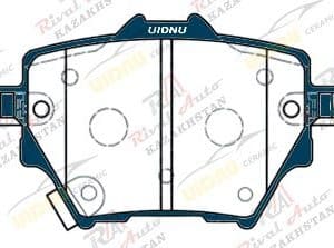 Тормозные колодки UIDNU Ceramic GAC GS5 1.5T 2018-- (керамические) задние