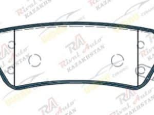 Тормозные колодки UIDNU Ceramic Genesis GV80 2.5L 3.0TD 3.5L 2019--                                                                                   G80 2.2TD 2.5L 3.5L 2020--                                            (на 4-х поршневой суппорт) передние