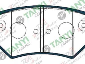 Тормозные колодки UIDNU Ceramic Chery Tiggo 2 1.5T 2022-- Arrizo 5 Plus 1.5L 2022-- Tiggo 5X 1.5T 2017-- Omoda S5 1.5L 2022-- KAIYI E5 1.5L 2022-- Lifan X60 1.8L 2012--- Chery Tiggo 5 2.0L 2014-- Tiggo 1.6L 2.0L 2006-2016, Amulet 1.8L 2003-- Chery A5 1.5L 2.0L 2010-- Chery A3 1.6L 2010-- (керамические) передние