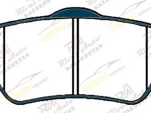 Тормозные колодки UIDNU Ceramic Jetour Dashing 1.5T 1.6T 2023-- (керамические)  задние