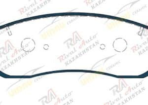 Тормозные колодки UIDNU Ceramic Jetour  X70 PLUS 1.5T 1.6T 2.0T 2018-- (керамические)  передние