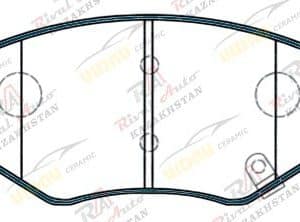 Тормозные колодки UIDNU Ceramic Geely Okavango 2.0T 2020-- Okavango L 2.0T 2022--  (керамические)  передние