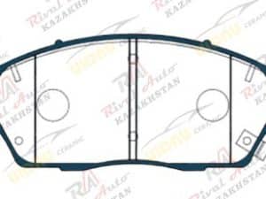 Тормозные колодки UIDNU Ceramic Haval Dargo (4WD) 2.0T 2022-- H6 (4WD) 1.5T 2022-- F7 II 2.0T 2024--  (керамические)   передние H-D4F/         TD1332